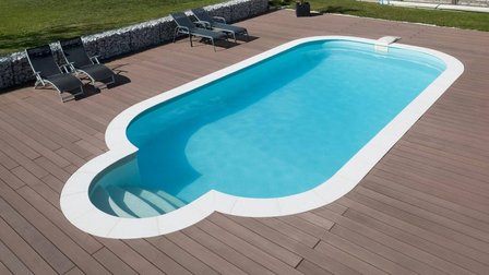 inbouw zwembad zonder betonvloer