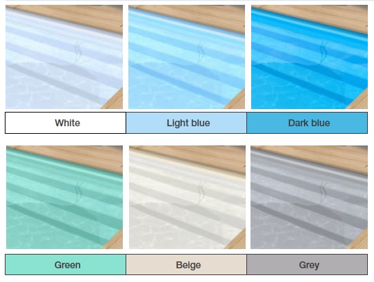 Liner kleur zwembad bouwpakket