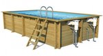 Weva houten zwembad rechthoekig
