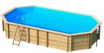 Odyssea houten zwembad rond/ovaal - Helaas, niet meer leverbaar in 2021