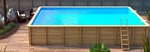 Odyssea houten zwembad rechthoekig - Helaas, niet meer leverbaar in 2021