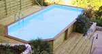 Gardipool Rectoo houten zwembad